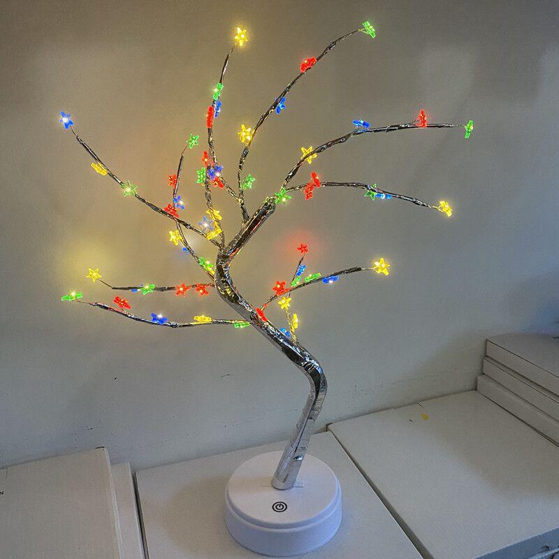 Cross-Border Hot Selling LED Tree Lights: Indoor Christmas Decorative and Birthday Gift Night Light Strip