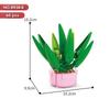 New Flowers Succulents Building Blocks Everlasting Bonsai Tree Gardens Romantic Girls Bricks Potted Plants Hot Model Kids Toys