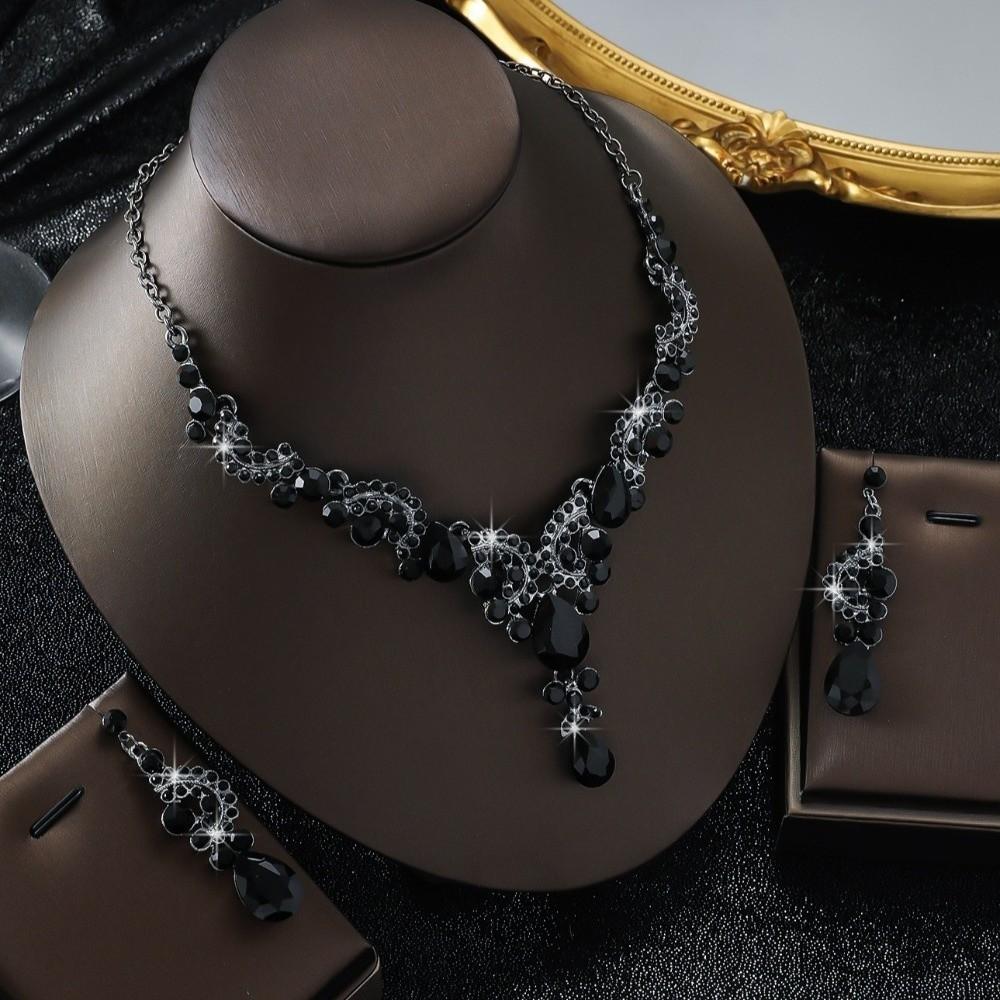 2PCS/3PCS/SET Temperament Bridal Jewelry Sets Sparkling Wedding Jewelry Sets  Special Event
