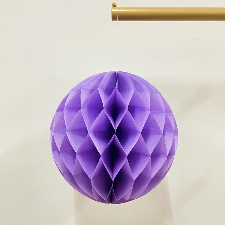Honeycomb Paper Ball Garland: Perfect for Birthdays, Weddings, Room Decor, and Events