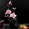 onigiri bento Sashimi Plate dish tray Decorative vase with flowers Sushi shop hotel Restaurant sea food decorations tree flower