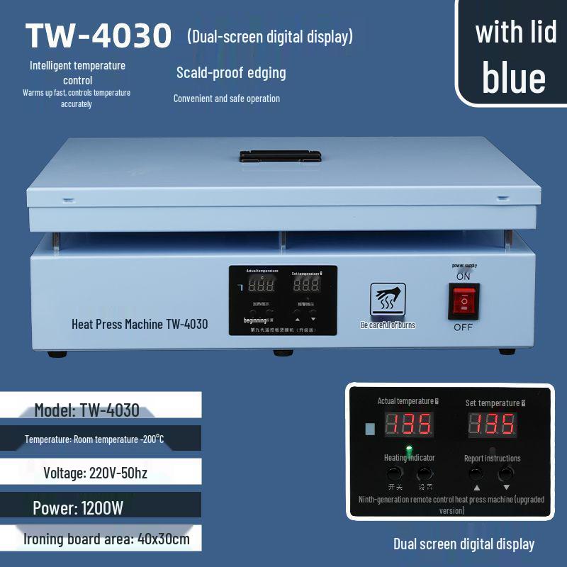 Constant Temp Heat Sealer for Tea, Cigarette, Cosmetics, and Gift Boxes