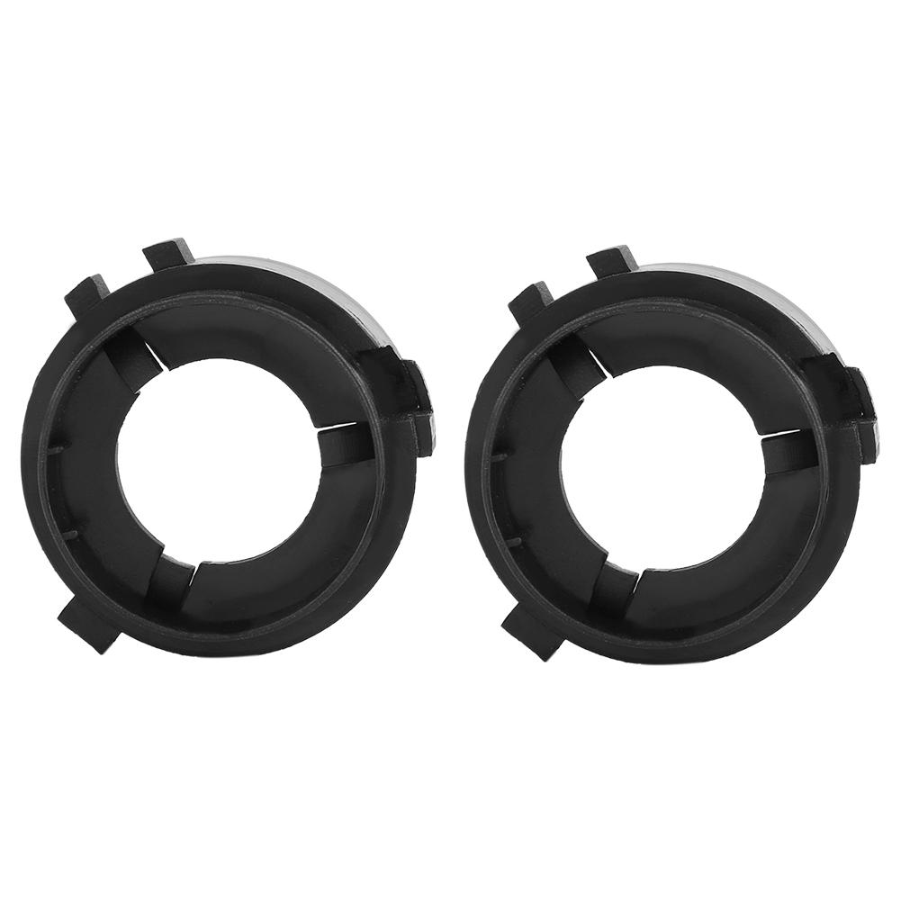 2Pcs H7 LED Hdlight Bulbs Adapter Base Holder For 6
