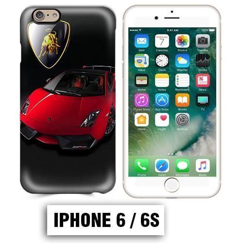 Coque iphone 6 6S Lamborghini Gallardo