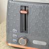 Four-Slice Honeycomb Toaster - Grey