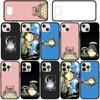 Coque pour iPhone 17 16 15 Xiaomi Poco Redmi Note 14 13 12 11 Pro Max 9 16e Samsung Galaxy S25 S24 S23 A4 A07OPPO Huawei Coque de téléphone Totoro Dessin Animé