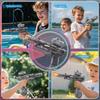 Electric Water Gun With Nozzle Flame Muzzle Automatic Spray Gun Remote Summer Outdoor Swimming Pool Water Toy Gift
