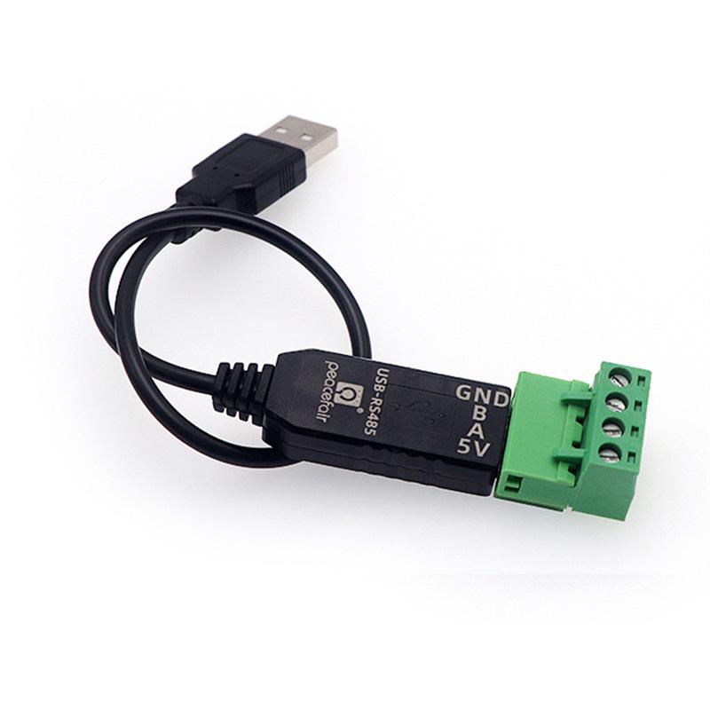 

Peacefair USB to RS485 Stainless Steel Waterproof Converter Cable