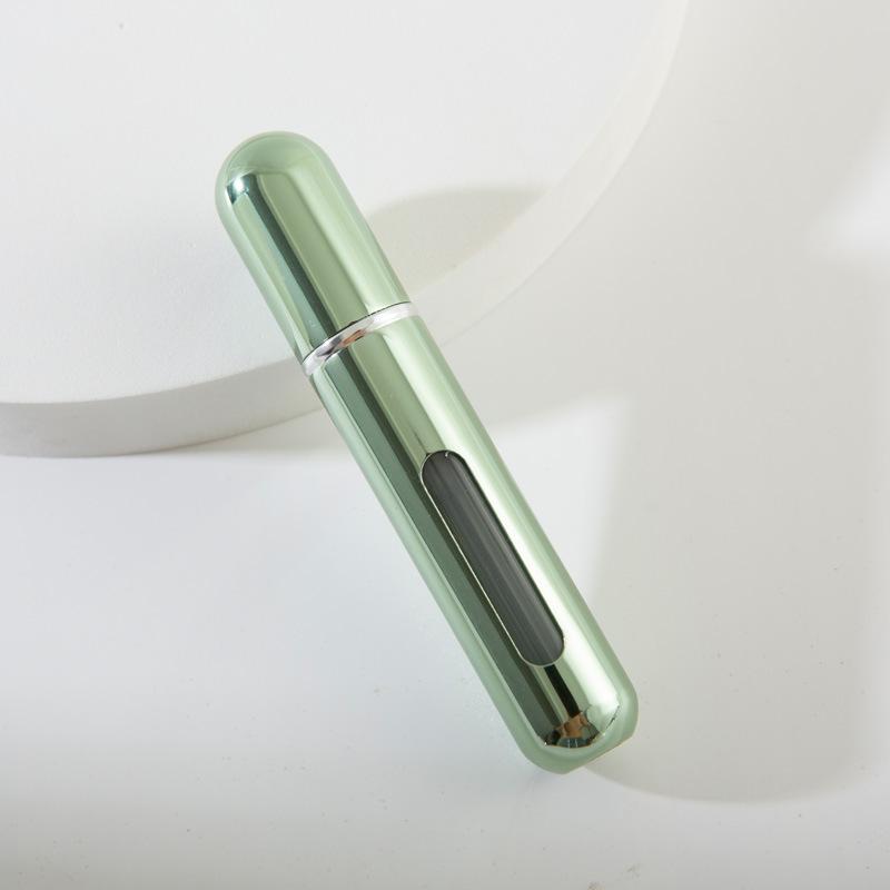 10ml 5ml Mini Portable Perfume Spray Aluminium Travel Self-Pumping Dispenser Bottle Bottom Direct Fill Jar Cosmetic Empty Tool