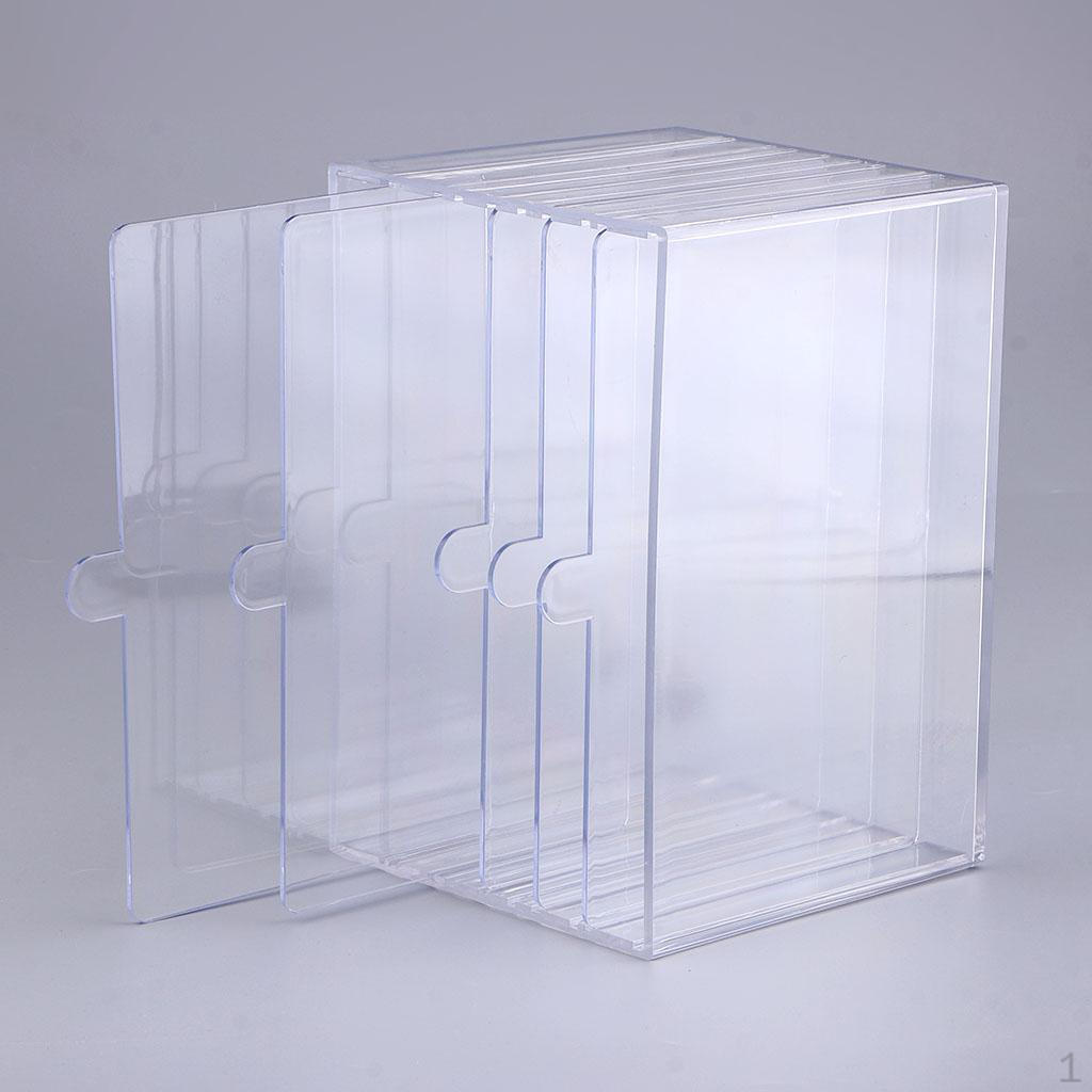 

Акриловые контейнеры для хранения коробок Дисплей ложных подсказок