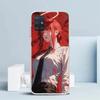 C-Chainsaw Mans Makima Soft Cover for Samsung Galaxy A12 A22 A32 A52 A72 A02S Phone Case Note 20 Ultra 10 S10 Plus A51 A71 A50S