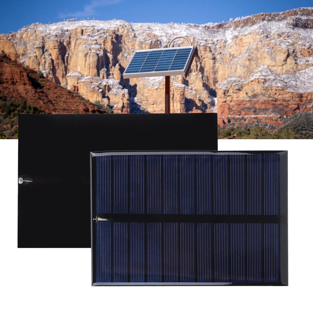 1.8W 5.5V Mini Solar Cell Panel Module PET Solar Laminates DIY for Light Toys Charger 123x83MM