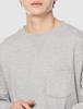 Champion Crew Neck Pocket Cotton Basic Oxford Size XL Sweatshirt, USA, One-Point Logo, Men's, C3-U023, Gray,