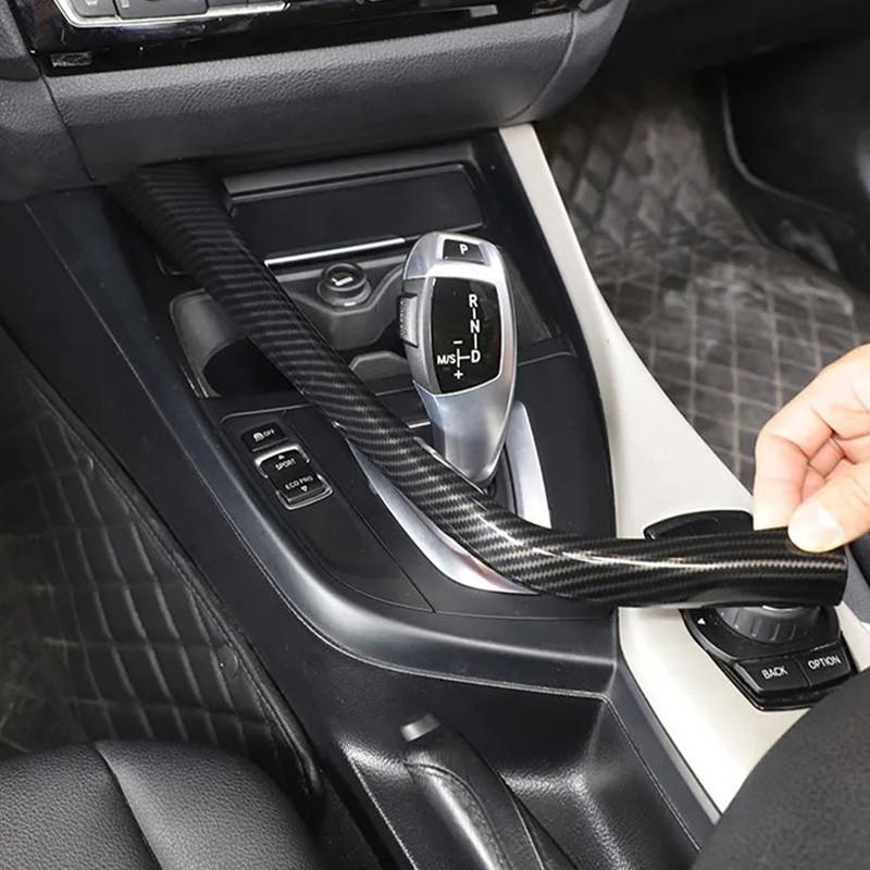 Pouze pro LHD Carbon Fiber Boční řadicí páska řazení pro BMW F20 F21 2012-2019 / F22 F23 2014-2019
