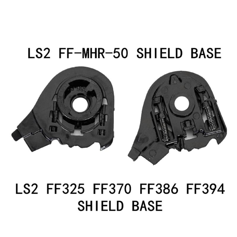 Flip Up Helmet Shield Base Holder 1 Pair Replacement Parts for FF325 370 386 394 Windscreen Holder Base Visors Parts