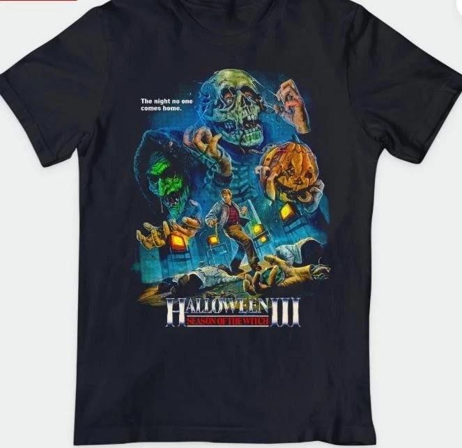 Halloween III Season of the Witch Horror Movie T-Shirt Black S-5XL M