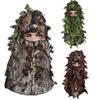 Headgear Camo Lifelike Pongee Fabric Unisex Outdoor Hunting Supply for Forest