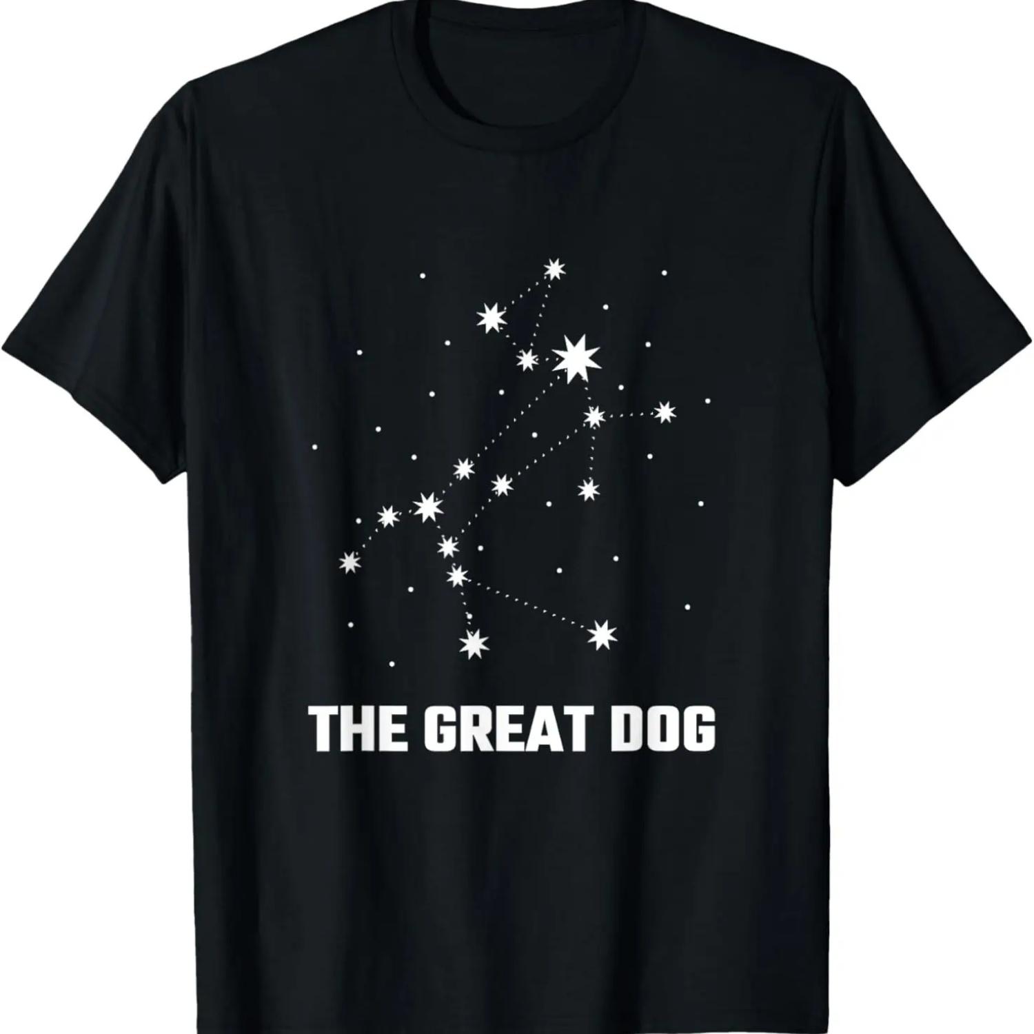

The Great Dog Star Constellations Universe T-Shirt S чёрный