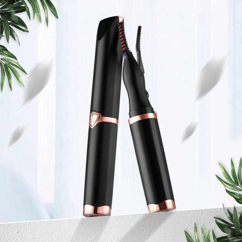 Mini USB Electric Eyelash Curling Device Eyelashes Fast Curling Heating Lasting Shaping Intelligent Temperature Control Makeup
