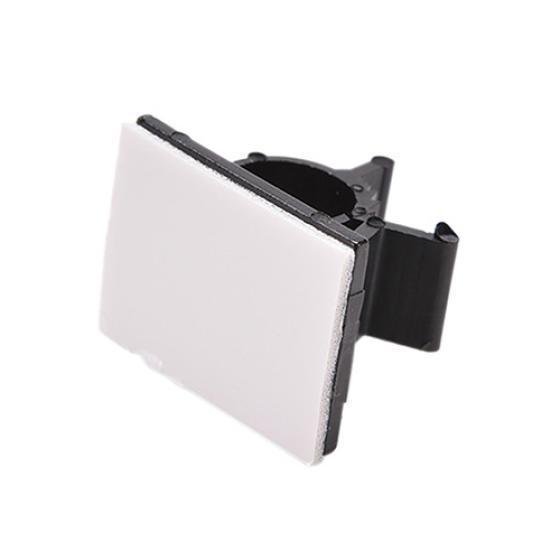 10 unidades/conjunto adesivo com suporte de fio 16mm prendedor de gravata fixador organizador braçadeira de cabo