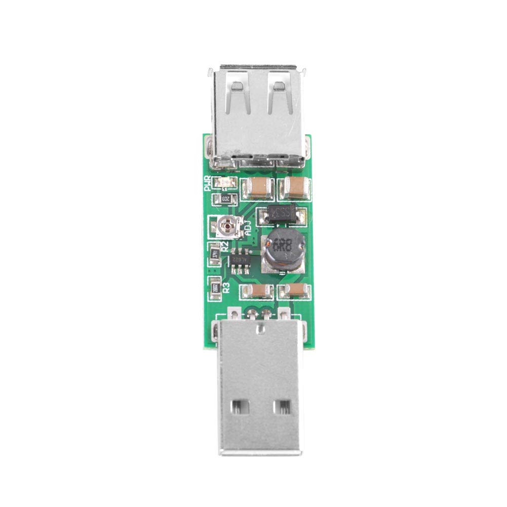 Boost Converter Module Adjustable Output DC-DC Step Up Converter Board USB To USB 5V To 6-15V Power Supply Transformer Module