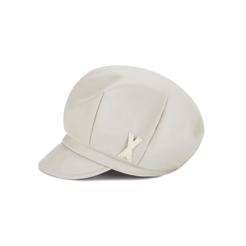 VARZAR VA Patch High Crown Dart Cap Beige