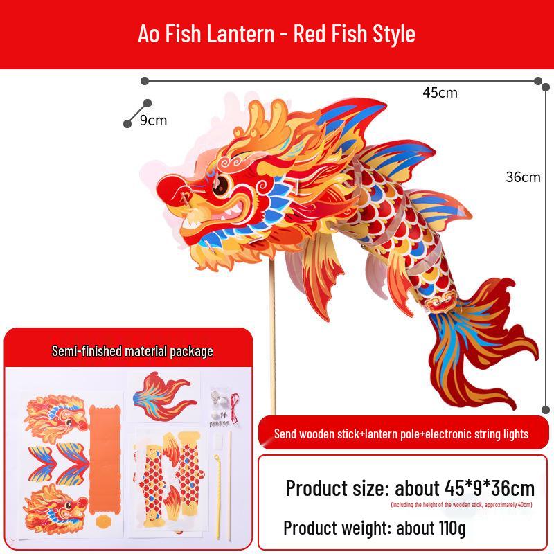 Chinese New Year Horse Lantern Hat DIY Craft Kit for Kids