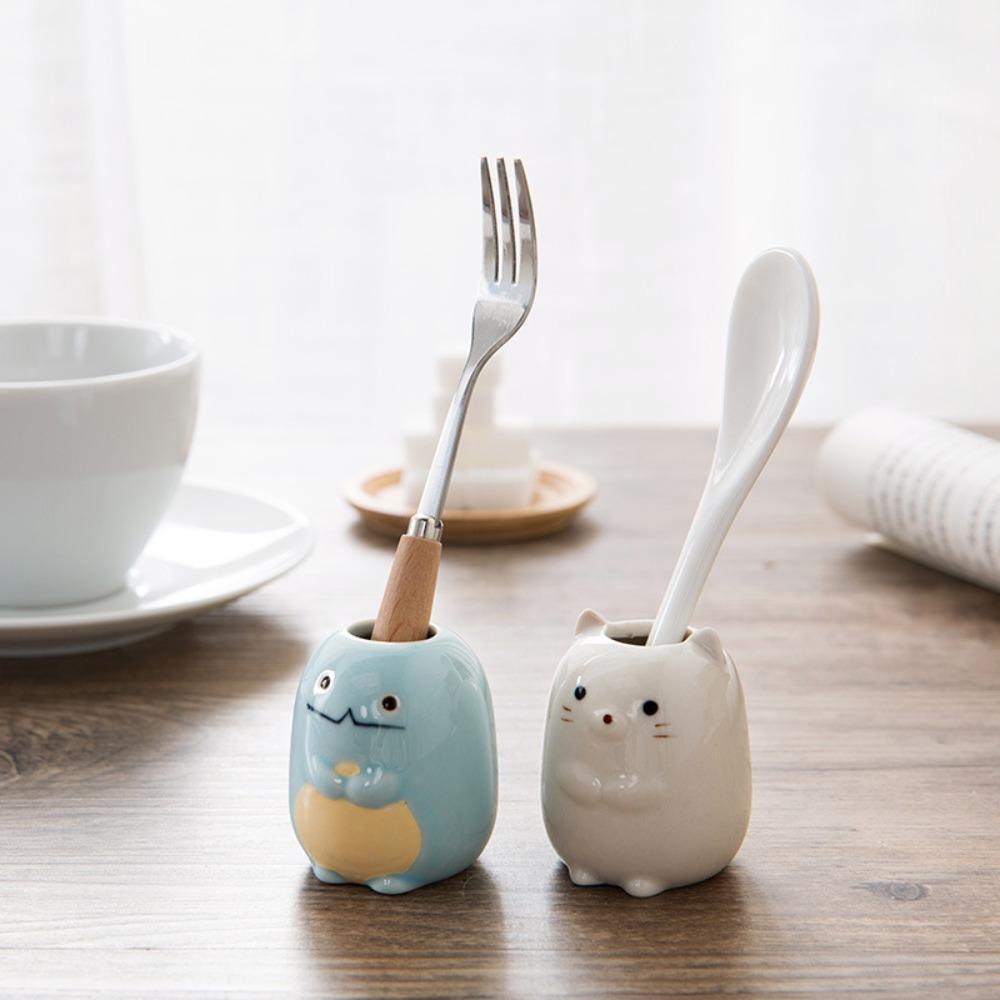 Animals Bathroom Accessories Storage Box Toothbrush Holder Toothpick Dispenser Tooth Brush Stand