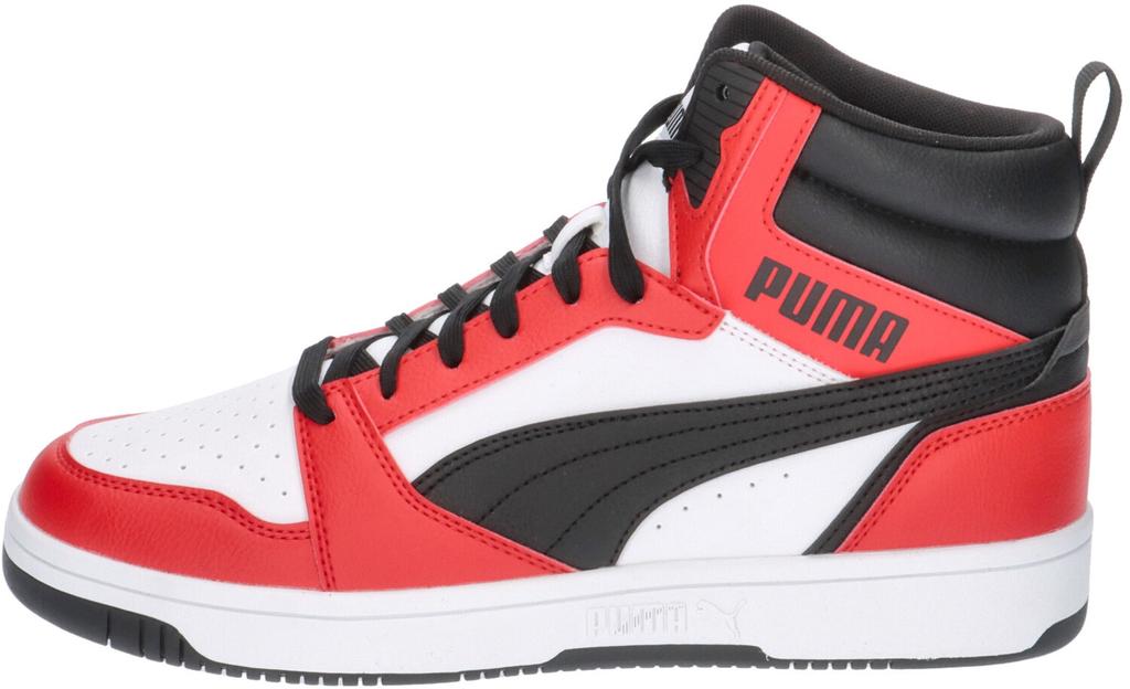 Puma Rebound V6 Sneakers (392326) White/black/forever Red