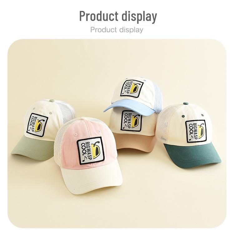 Trendy Color Block Baseball Cap - Breathable Outdoor Sports Hat