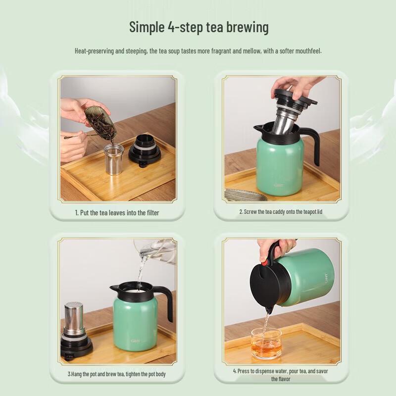 Garter Stewing Tea Pot Thermos