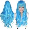Synthetic Hair Forest Green Lolita Cosplay Wig Curly Sailor Pluto Anime Wigs Tsuyu Asui Halloween Costume Wig for Girl