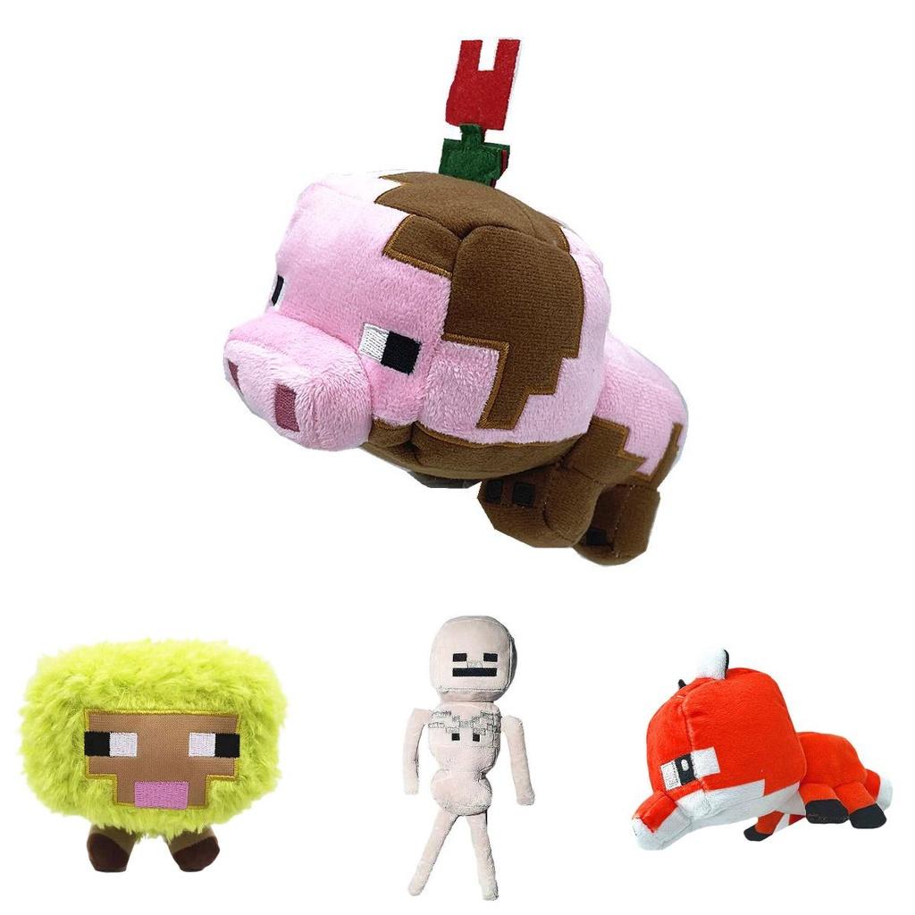 Adorable Minecraft Creeper Enderman Pig Bear Plush Toys For Kids And Collectors