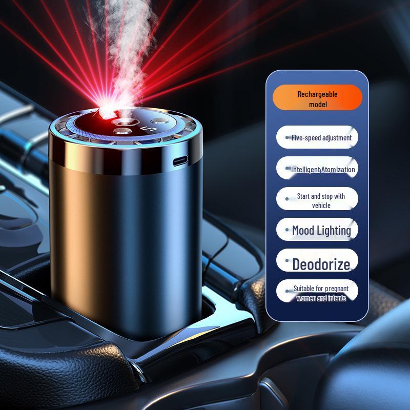 Smart Car Aroma Diffuser: Automatic Car Perfume & Humidifier Ornament