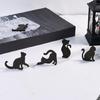 8 Cavity Cats Pendant Mold Multifuntional DIY Cats Pendant Mold Sturdy and Reusable Silicone Jewelry Accessory Molds