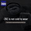 Men's 2024 Fleece-Lined Semi-High Neck Sweater - Warm, Thick Knit Winter Base Shirt