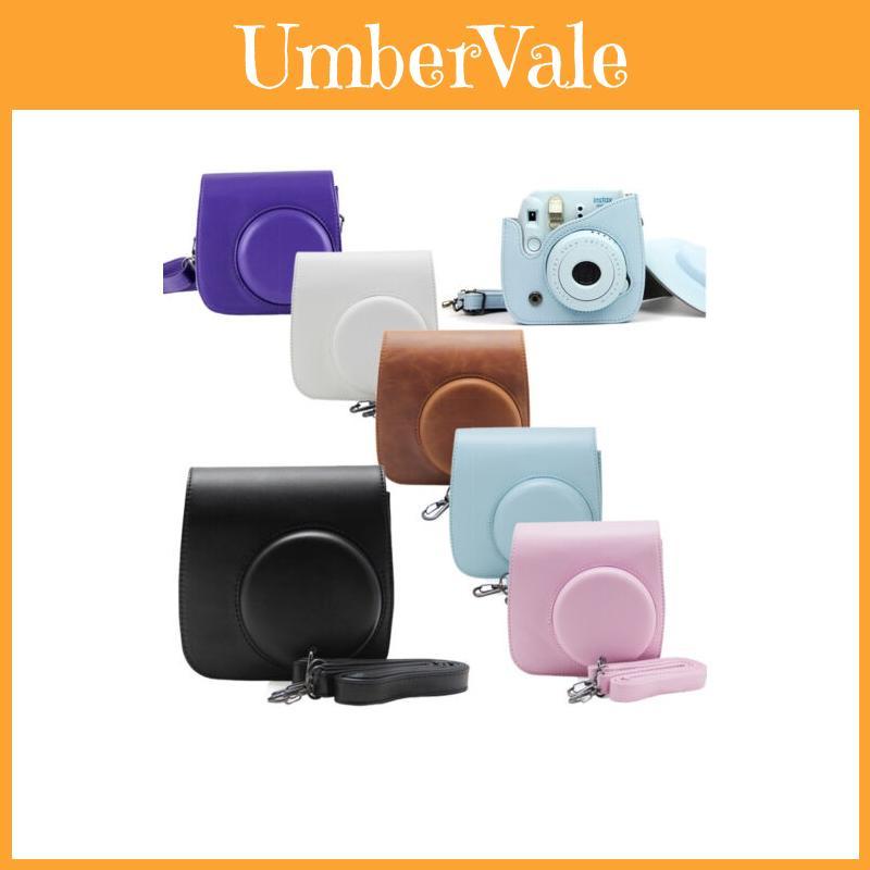Instax Fujifilm For Mini 8 9 Film Camera Carrying Bag Shoulder Pu Case Hot Cover