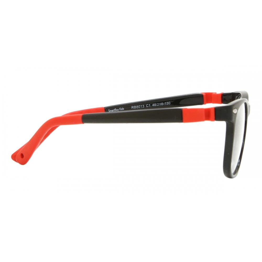 Full Rim Square Black Smartbuy Kids Gizmo Rb8013 C1 Fashion Kids Eyeglasses