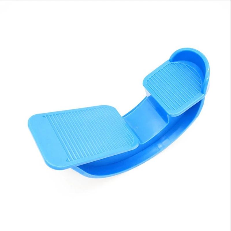 1PCS Plastic Foot Stretcher Rocker Leg Trainer Stepper Arm Calf Ankle Stretching Board Stretching Yoga Fitness Massage Pedal