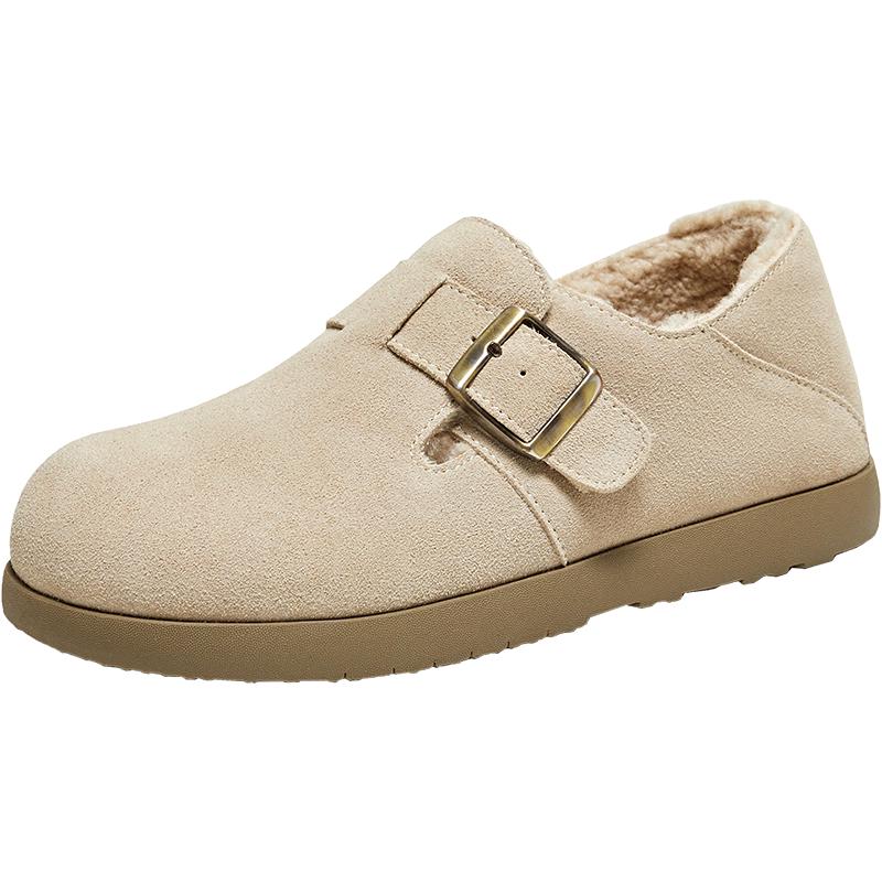 Bestart Women s Plush Lined Birkenstock-Style Flats 38 легкие хаки