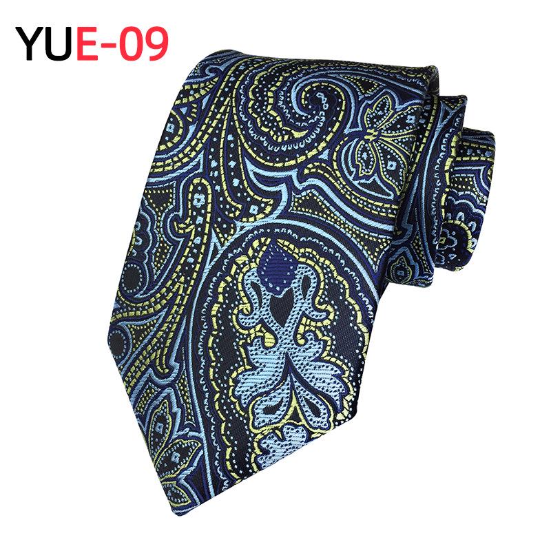 Paisley Herren Krawatte mit großem Blumenmuster aus Polyester für 2025 - Trendiges und vielseitiges Accessoire