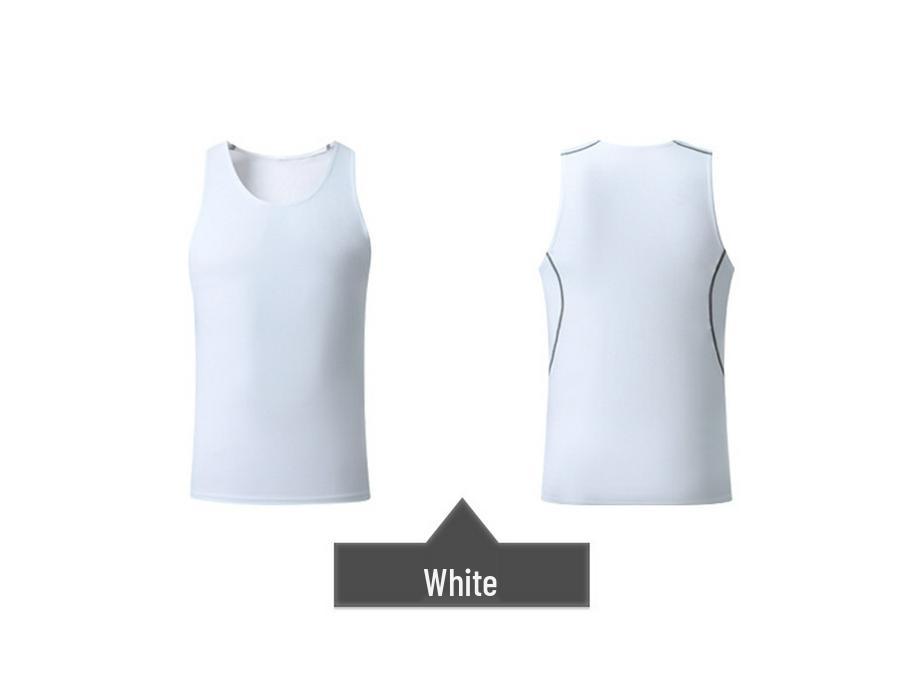 Men's Quick-Dry Sleeveless Compression Vest for Running and Training