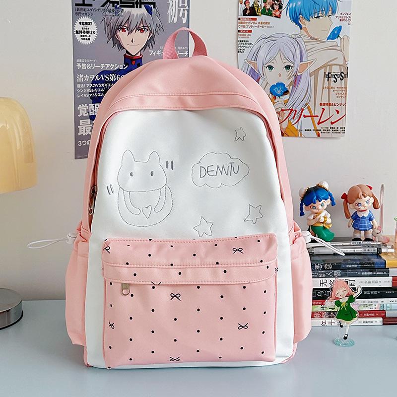 High value female new girl college style large capacity casual simple fashion backpack female