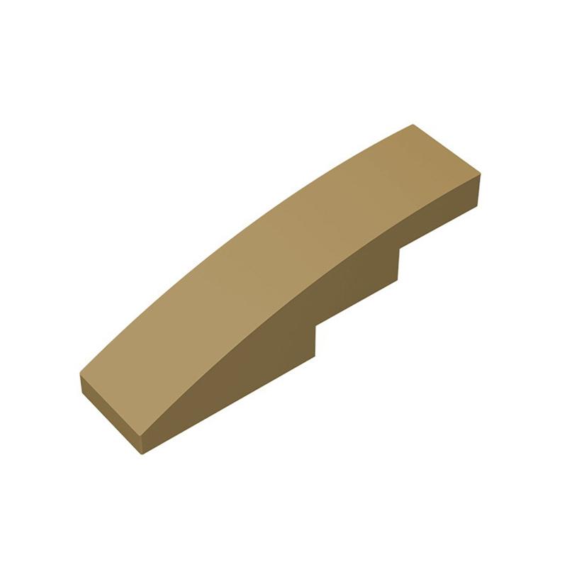 10PCS 61678 11153 Slope Curved 4 x 1 Block Moc Color Accessories Compatible with Brick DIY Children's Toy Assembly Parts