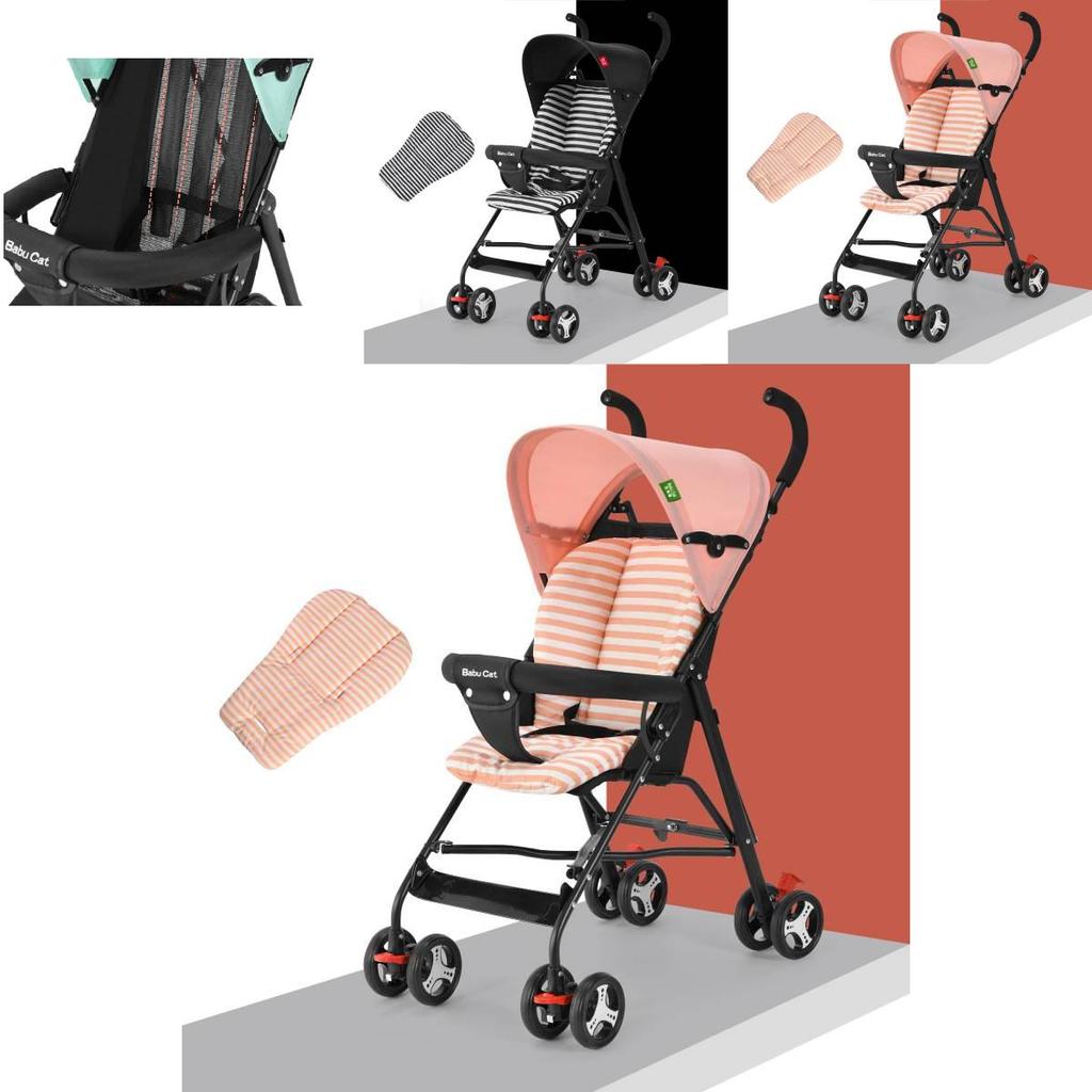 Versatile Baby Stroller High View Lightweight Design Ideal For Comfortable Outdoor Use
