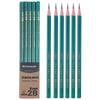 MG Classic Green Hexagonal Wooden Pencil, 2B HB for Exams and School (AWP35715).