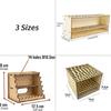 Boxwood Pen Storage Solution Multi Hole Design Pen Hold For Paint Supplies Office Equipment School Accessories