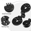 20/50100Pcs Awning Plastic Clips Outdoor Shade Cloth Net Clip Camping Garden Tool Buildings Fence Net Fix Clamp Awning Hook