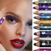 Fashion Long Lasting Waterproof Glitter Pigment Colored Eyeliner Eye Shadow Eye Makeup Cosmetics