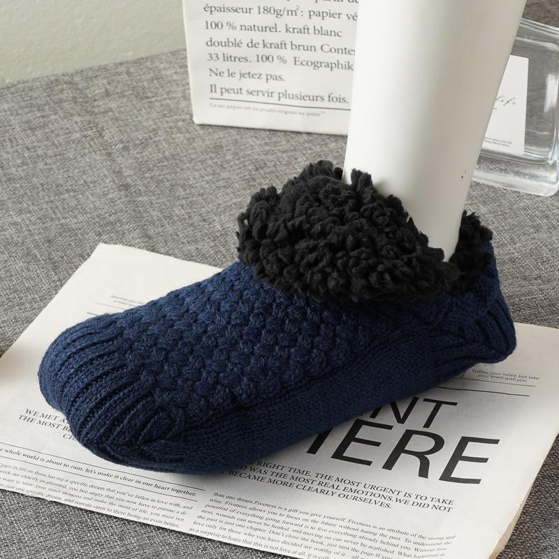 Super Warm Winter Non-slip Floor Socks Women Men Snow Socks Sleep Carpet Socks lady Slippers Socks Velvet Boot Unsiex Home Wear
